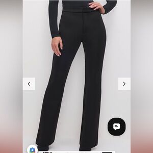 NWT / Good American Scuba Boss Straight Leg Pants size 6